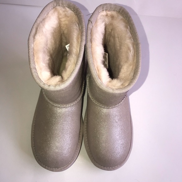 UGG Other - Little girls UGG boots size 1 New metallic gold